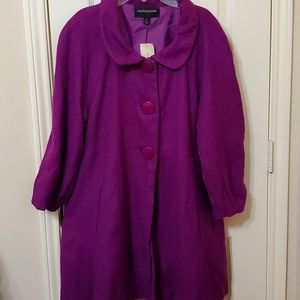 John Paul Richard Long Peacoat Size M
